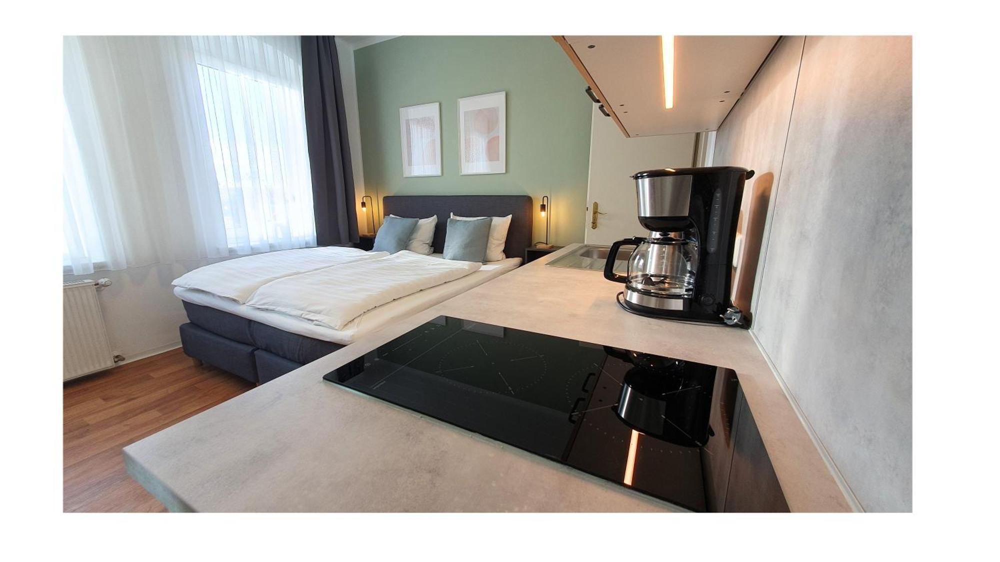 Good Stay Aparthotel Mit Kostenlosen Parkplaetzen เดรสเดน ภายนอก รูปภาพ